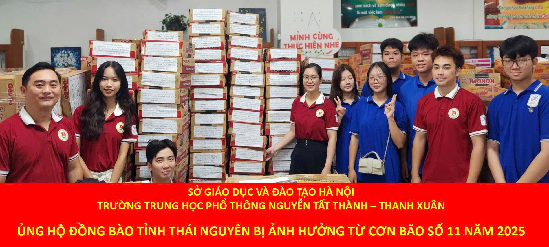 Lan tỏa tinh thần “lá lành đùm lá rách”, sẻ chia yêu thương cùng đồng bào vùng lũ