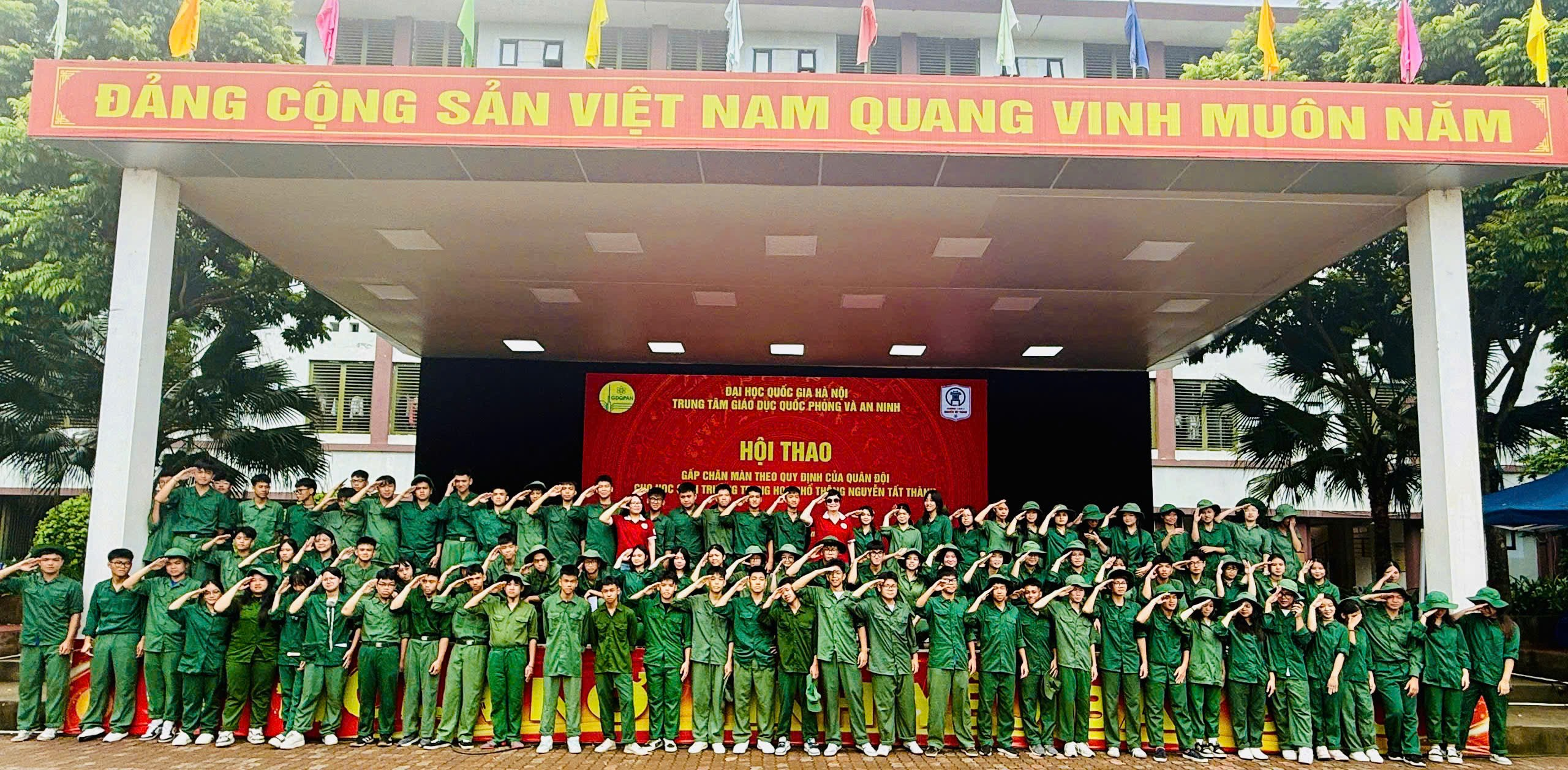 Tuần Lễ Giáo Dục Quốc Phòng Và An Ninh – Hành Trình Rèn Bản Lĩnh, Luyện Kỷ Luật, Viết Nên Thanh Xuân