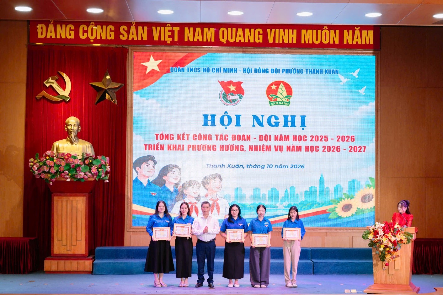 Thành Tích Xuất Sắc Trong Công Tác Đoàn Năm Học 2025 – 2026