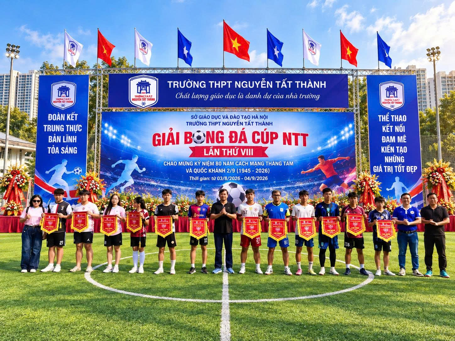 Cúp NTT Lần Thứ VIII – Sôi Nổi, Đoàn Kết Và Bản Lĩnh Tuổi Trẻ Nguyễn Tất Thành