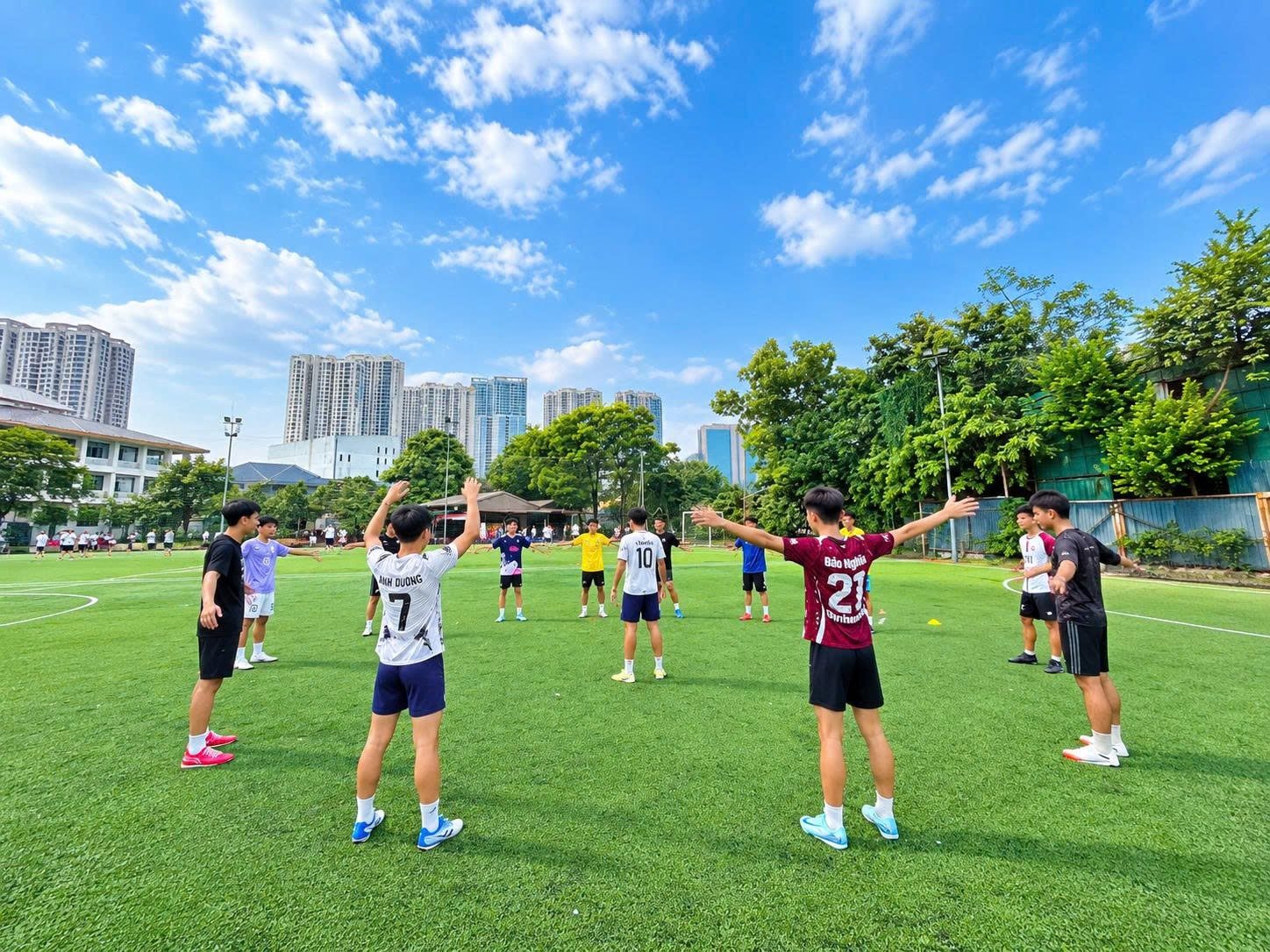 Đội Tuyển THPT Nguyễn Tất Thành Sẵn Sàng Chinh Phục Cúp Bóng Đá An Ninh Thủ Đô 2026