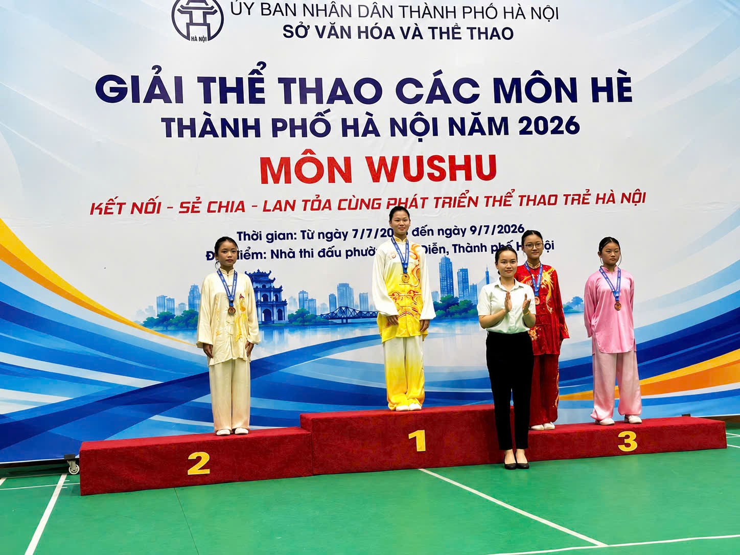 Từ lớp học đến sàn đấu: Học sinh trường THPT Nguyễn Tất Thành liên tiếp ghi dấu ấn thể thao năm 2026