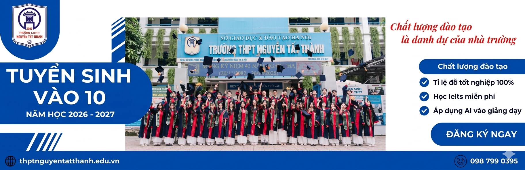 Thông tin tuyển sinh năm học 2026 - 2027