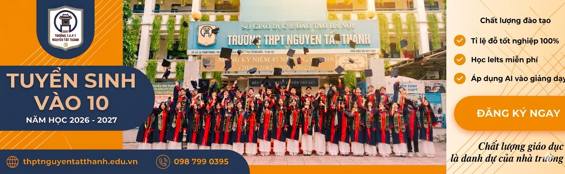 Thông tin tuyển sinh năm học 2026 - 2027