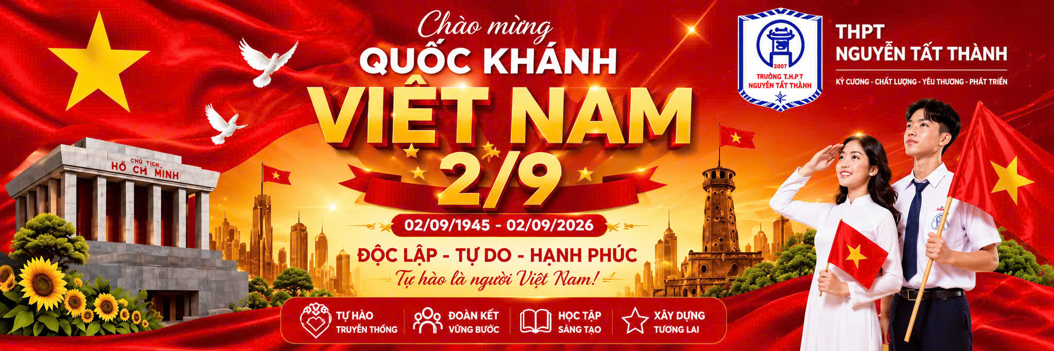 Chào Mừng Quốc Khánh Nước CHXHCN Việt Nam