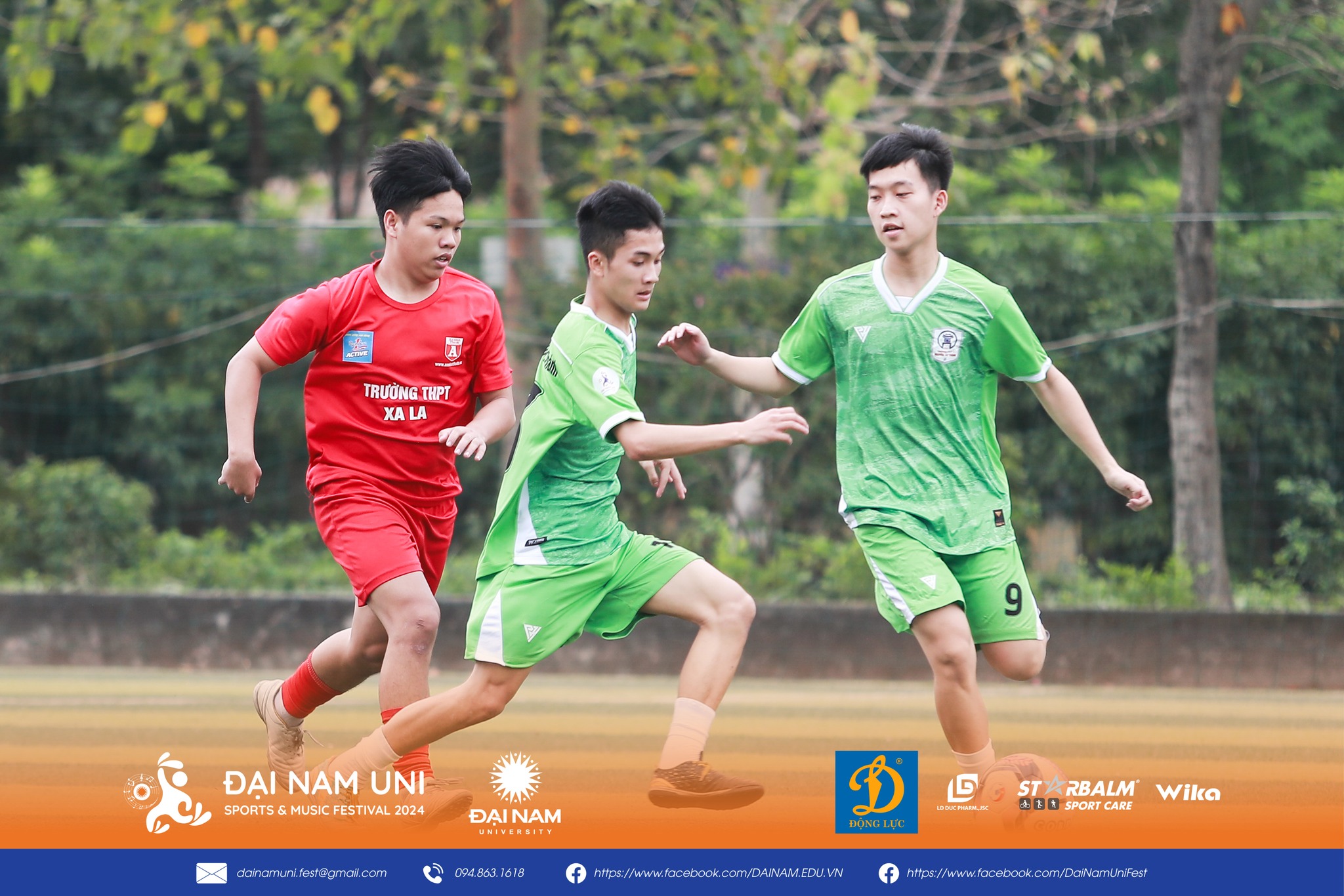 Giải bóng đá 7 người học sinh THPT - Đại Nam Uni Sports Festival 2024